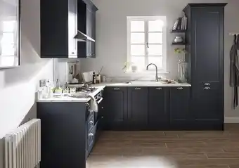 Brico Dépôt Cuisine artemisia bleu mat offre
