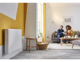 Brico Dépôt Goodhome radiateur électrique à inertie sèche iriya blanc 2000 w offre