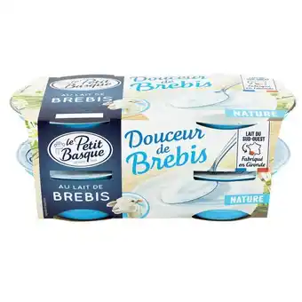 Carrefour Market Le petit basque douceur de brebis offre