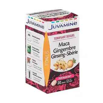 Carrefour Market Juvamine compléments alimentaires tonus offre