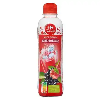 Carrefour Market Sur tous les sirops 75cl carrefour classic' offre