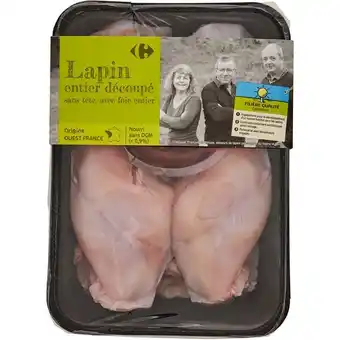 Carrefour Market Carrefour lapin entier découpé filière qualité carrefour offre