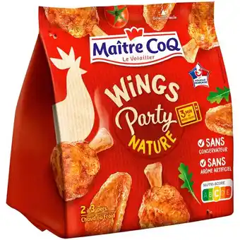 Carrefour Market Maitre coq wings party offre