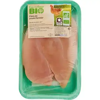 Carrefour Market Carrefour bio filets de poulet offre
