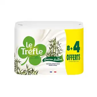 Carrefour Market Le trefle papier toilette douceur bambou offre