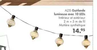 Casa Guirlande lumineuse avec 10 Leds offre