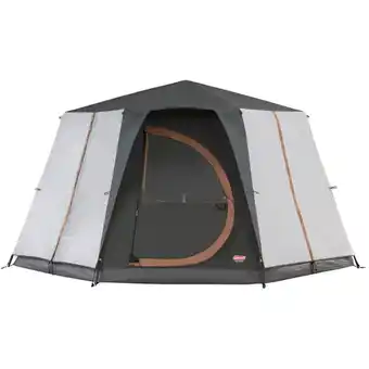 Decathlon Tente coleman 8 personnes octagon gris offre