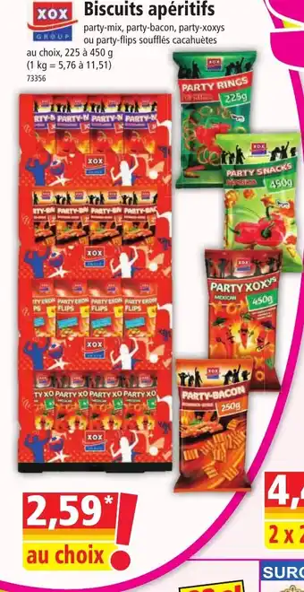 Norma Biscuits apéritifs offre