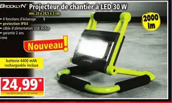Norma Projecteur de chantier a led 30w offre