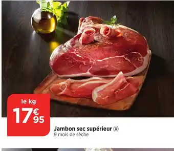 Bi1 Jambon sec supérieur offre