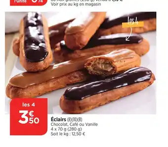 Ăclairs (8)(10)(B)