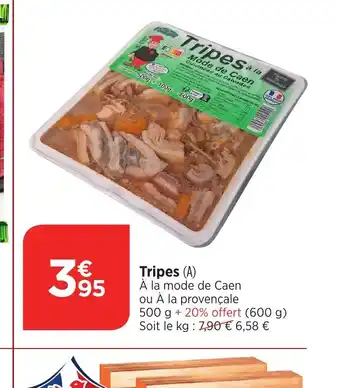 Bi1 Tripes offre