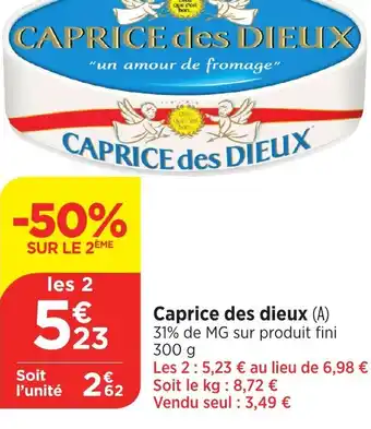 Bi1 Caprice des dieux offre