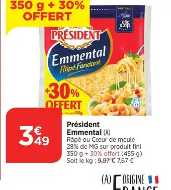 Bi1 Président Emmental offre