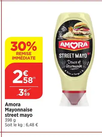 Bi1 Amora Mayonnaise street mayo 398 g offre
