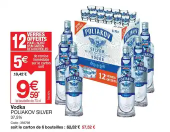 Vodka POLIAKOV SILVER