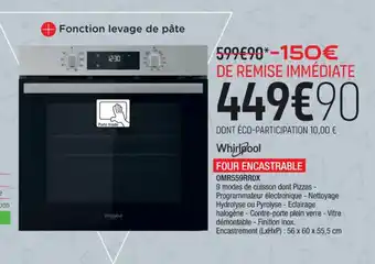 FOUR ENCASTRABLE OMR559RROX