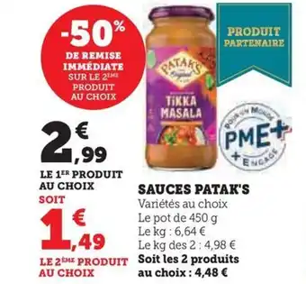 SAUCES PATAK'S