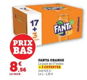 Hyper U FANTA ORANGE offre