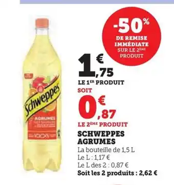 SCHWEPPES AGRUMES