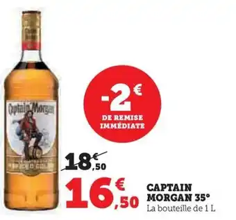 Hyper U CAPTAIN MORGAN offre
