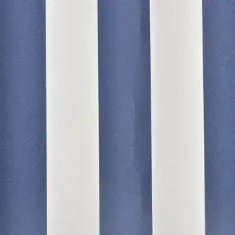 Bricorama Toile d'auvent bleu et blanc 481 x 296 cm - pelouses et jardins - vie en extérieur - stores extérieurs - bleu - bleu offre