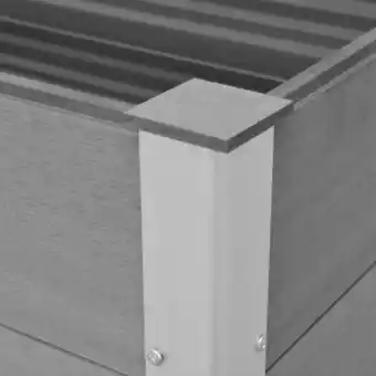 Bricorama Jardinière wpc 150 x 50 x 54 cm gris - gris offre