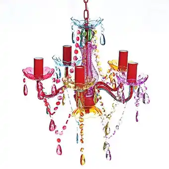 Bricorama Lustre en cristal multicolore - multicolore offre