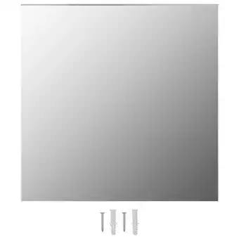 Bricorama Miroir mural carré 50 x 50 cm verre - argent - maison et jardin - décorations - miroirs - argent - argent offre