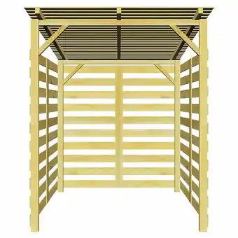Bricorama Abri de stockage du bois de chauffage pour jardin pin imprégné - 43325 - brun offre