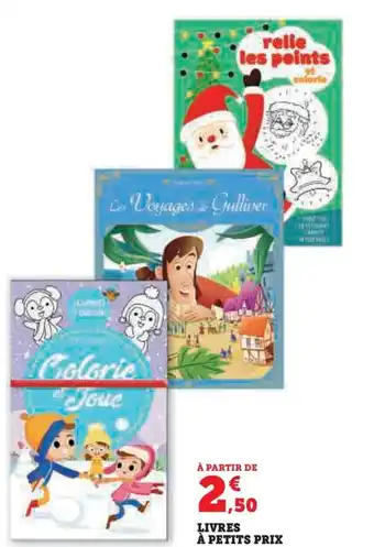 Hyper U LIVRES À PETITS PRIX offre