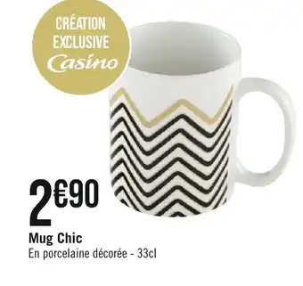 Géant Casino Mug Chic offre