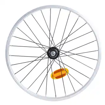 Decathlon Roue vélo pliant 20 pouces simple paroi vis argente tilt 500 offre