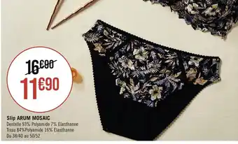 Géant Casino Slip ARUM MOSAIC offre