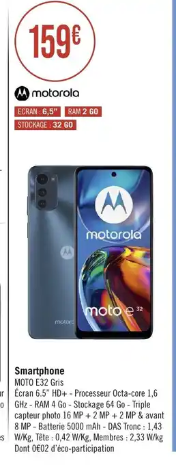 Géant Casino Smartphone offre