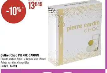 Coffret Choc PIERRE CARDIN
