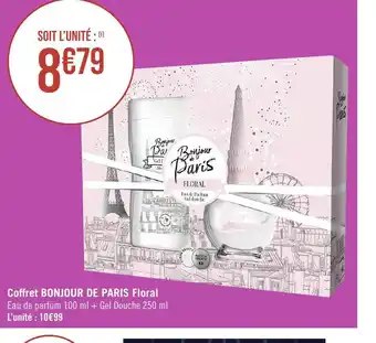 Géant Casino Coffret BONJOUR DE PARIS Floral offre
