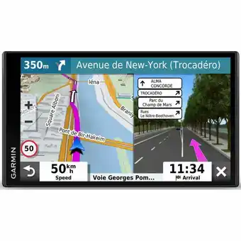 Decathlon Gps garmin drivesmart 65 avec info-trafic en temps réel 65 mt-s europe offre