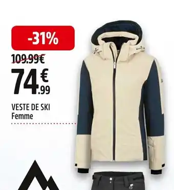 Intersport VESTE DE SKI Femme offre