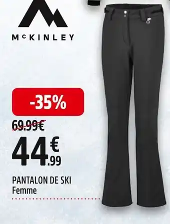 Intersport PANTALON DE SKI Femme offre