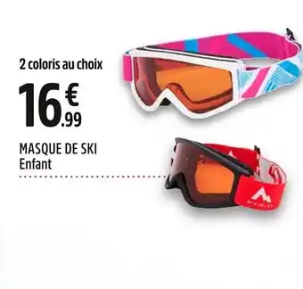 Intersport MASQUE DE SKI Enfant offre