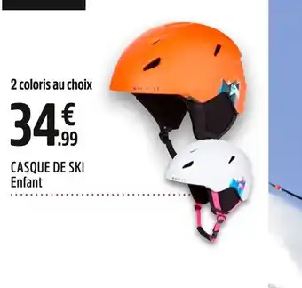 Intersport CASQUE DE SKI Enfant offre