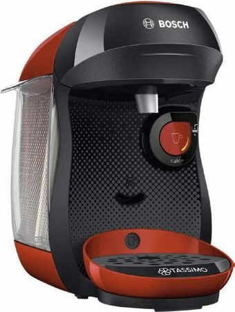 Géant Casino Machine à café TASSIMO Happy TAS1003 Rouge/Anthracite offre
