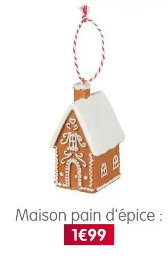b&m Maison pain d'épice offre