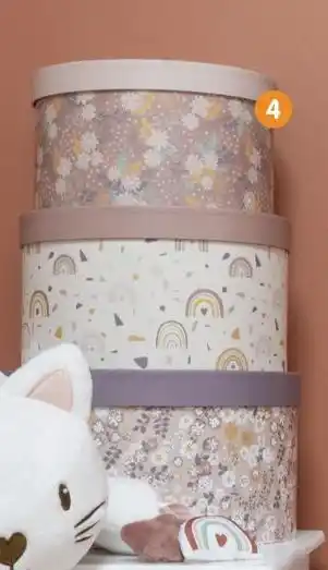 b&m Boîtes de rangement x3 offre