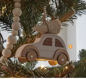 b&m Voiture en bois à suspendre offre