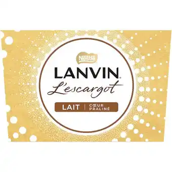 Carrefour Lanvin escargots offre