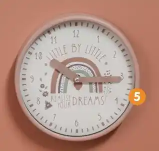 b&m Horloge offre