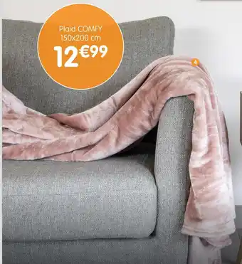 b&m Plaid comfy offre