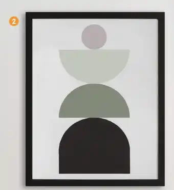 b&m Cadre forme abstraite offre